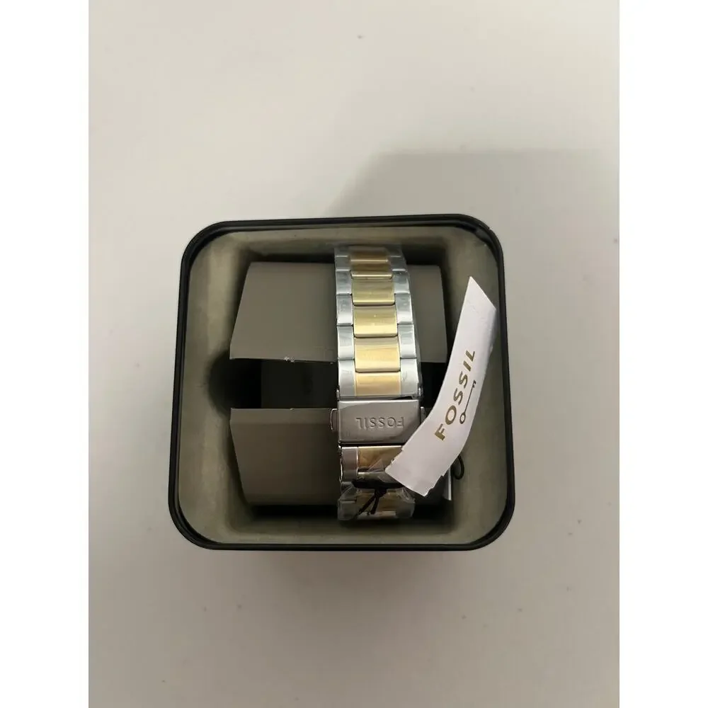 Fossil BQM2707 Bannon Multifunction Two-Tone Stainless Steel Watch